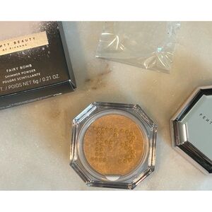 NIB FENTY BEAUTY FAIRY BOMB SHIMMER POWDER COPPA CHILL GOLD SUPERFINE PWDR 6G